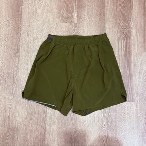 Men's Olive Green LuluLemon Shorts
